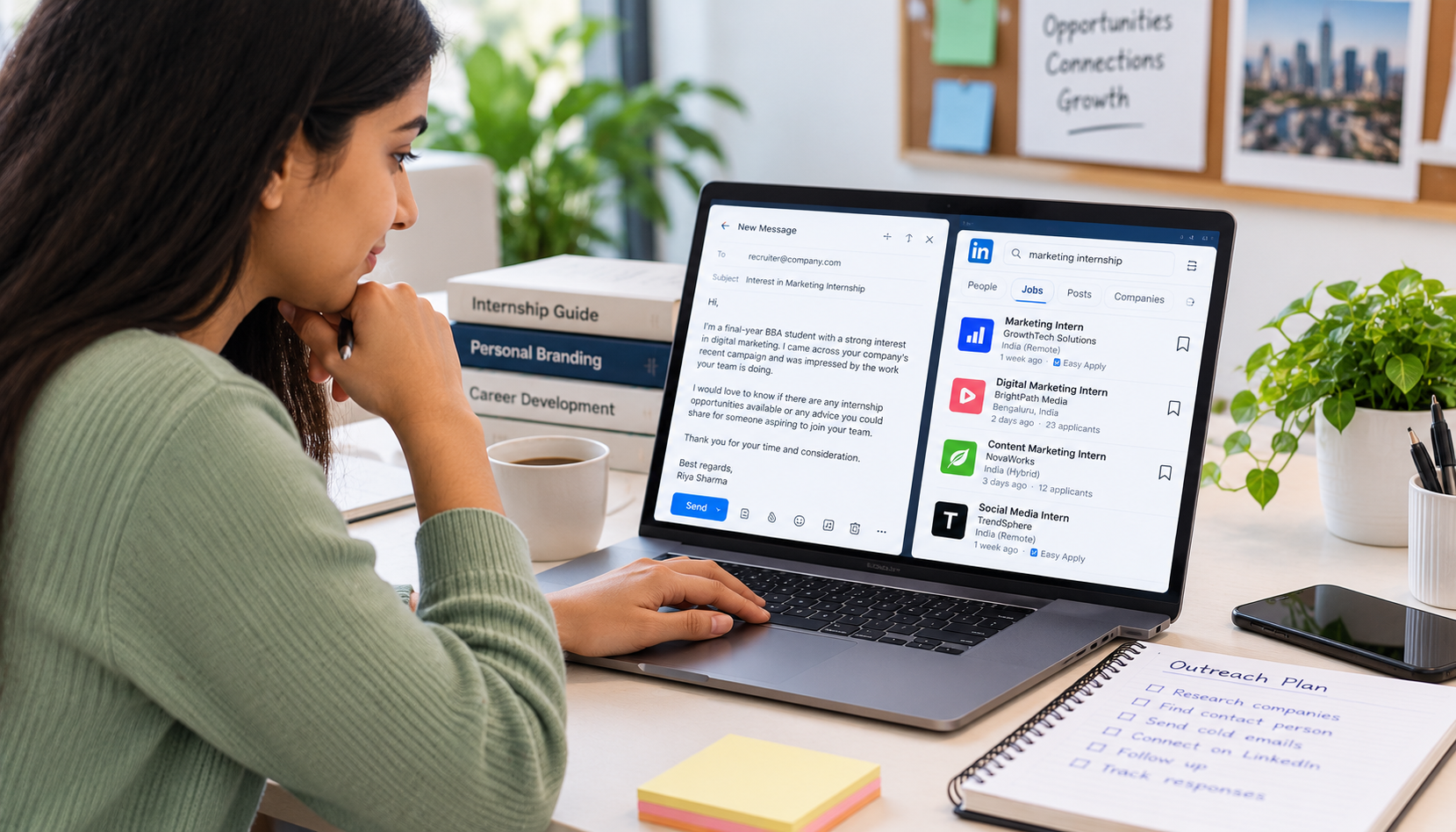 Cold Emailing & LinkedIn Outreach That Converts: Templates for Students